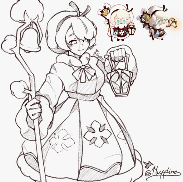 Cotton cookie